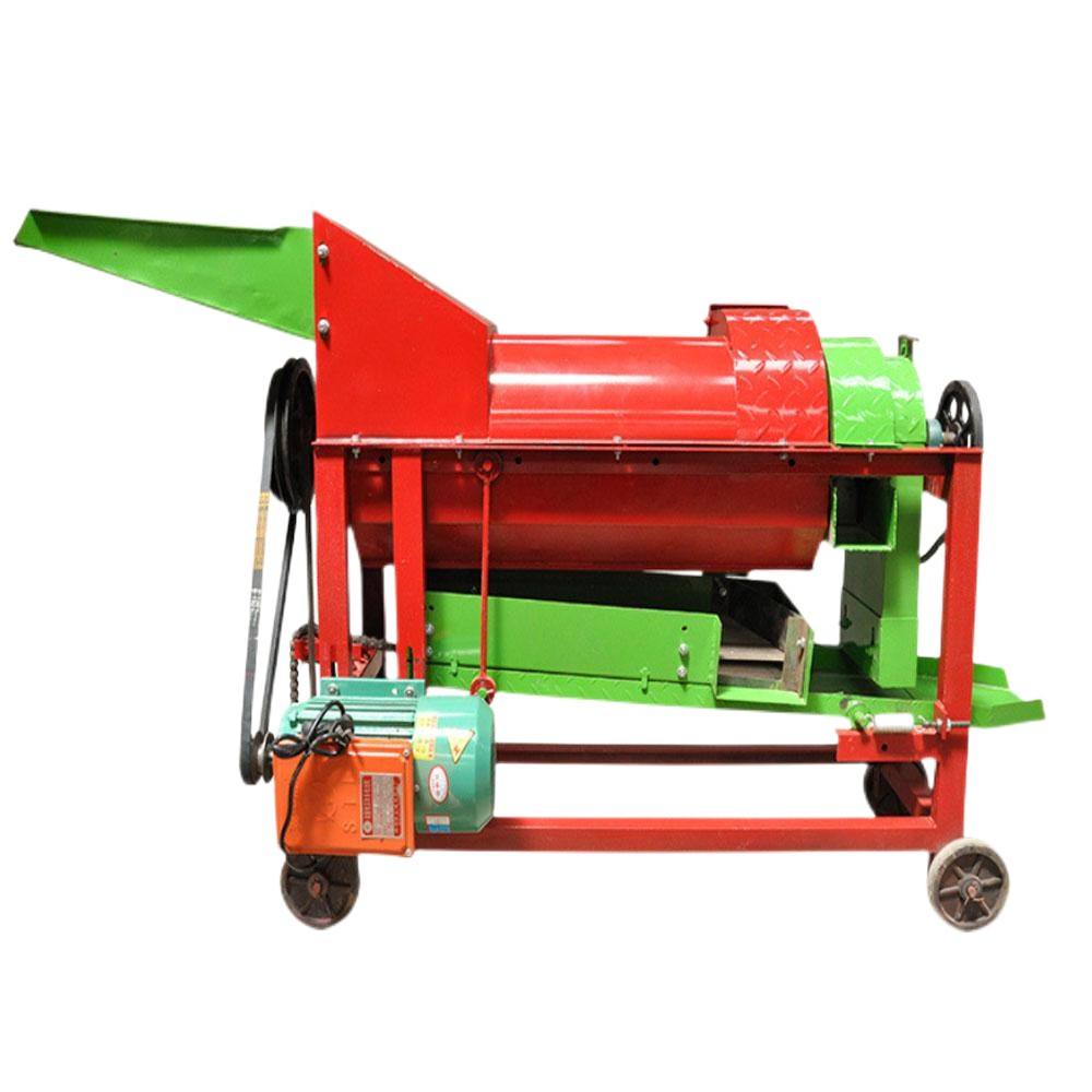 Corn peeling thresher