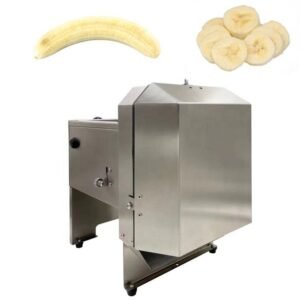 Electric Commercial Plantain & Banana Slicer Machine | Industrial Banana Chips Cutting Machine